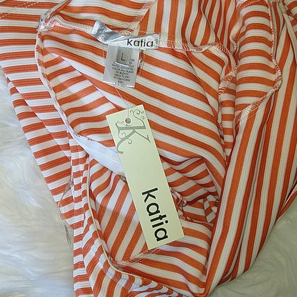 Katia Striped Sleeveless Skater Jersey Dress - Picture 10 of 12